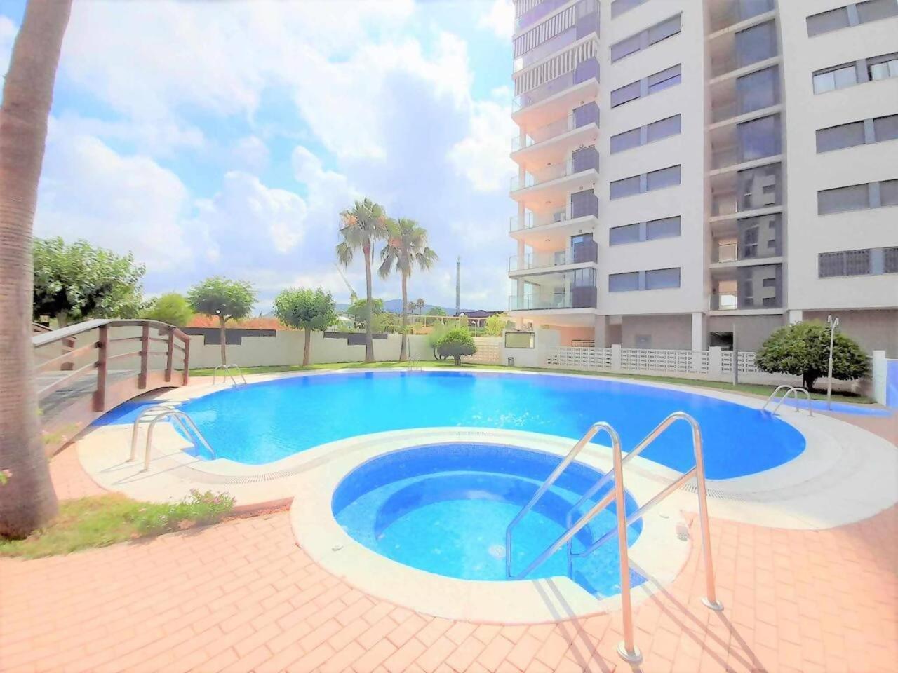 Ferienwohnung Ayf 200M Del Mar 2 Piscinas Pista De Padel Y Gym Oropesa del Mar Exterior foto