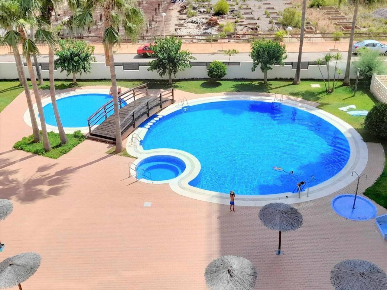 Ferienwohnung Ayf 200M Del Mar 2 Piscinas Pista De Padel Y Gym Oropesa del Mar Exterior foto